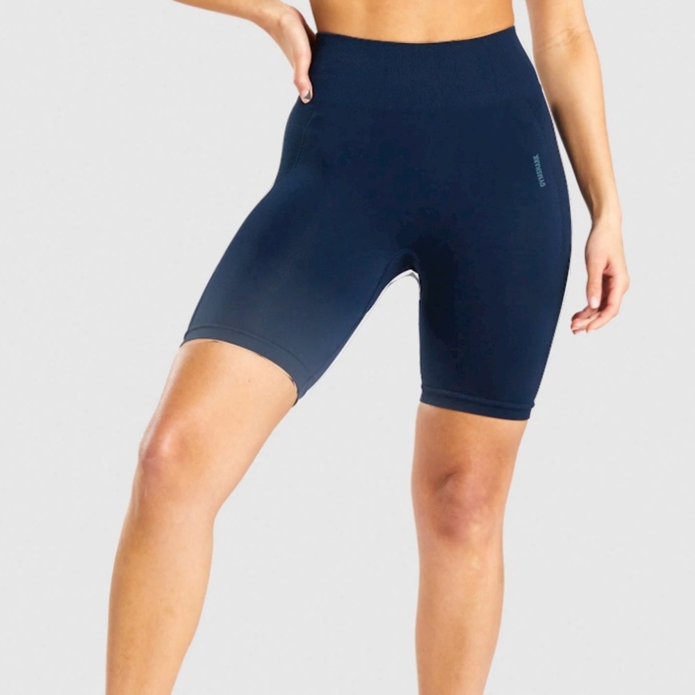 Gymshark Flex Cycling Shorts | Navy